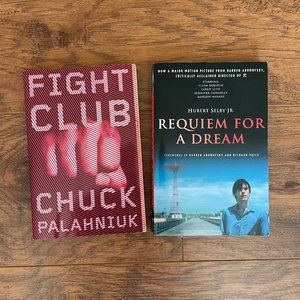 "Fight Club" and "Requiem for a Dream" Soft Cover Books